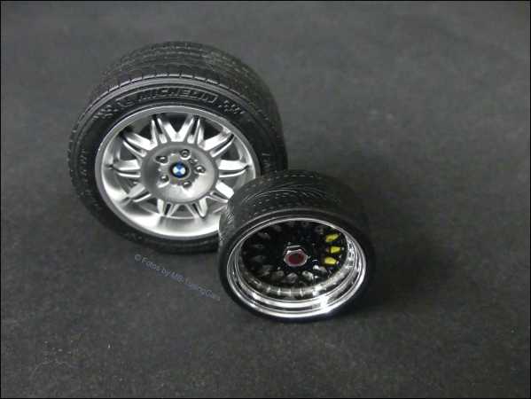 1:12 BMW E36 M3 Coupe Felgensatz